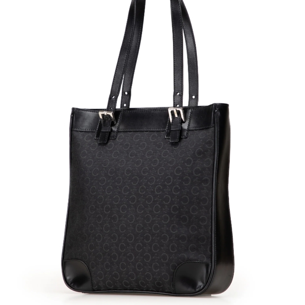 Celine C Macadam Canvas Tote